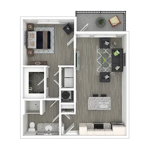 Floor plan Boyette