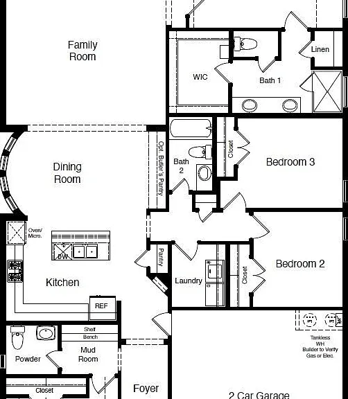 The current house plan is mirror image of this floor plan