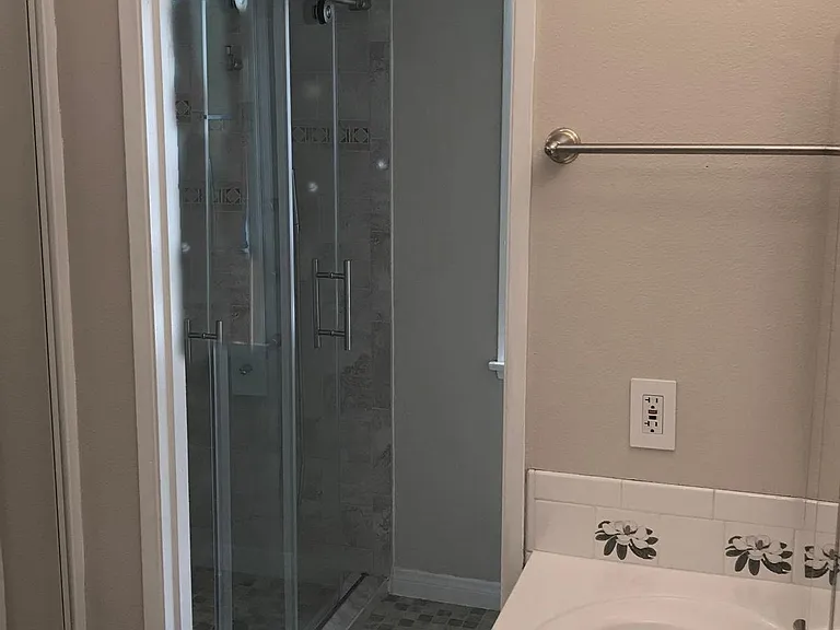 Master Suite Remodeled Shower
