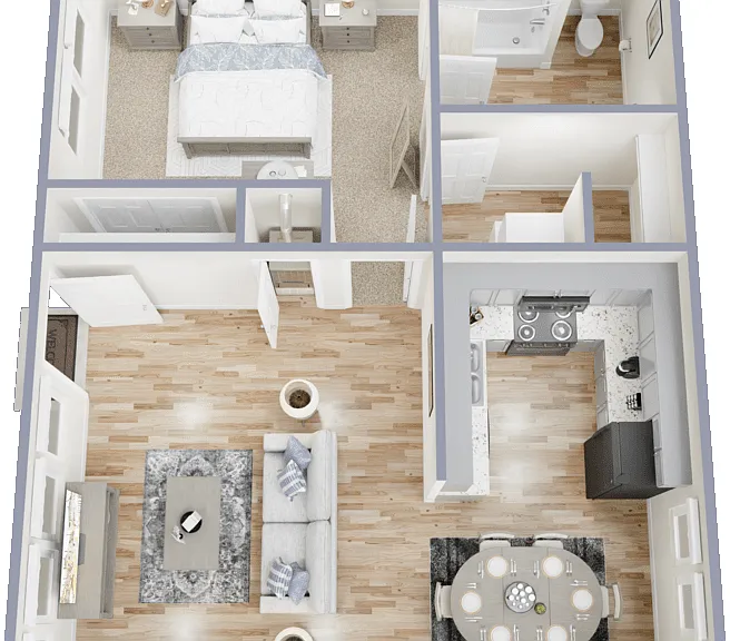 TH-1 Floorplan Diagram