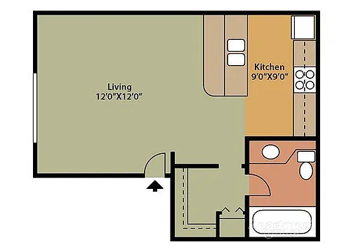 Floor plan The Magnolia