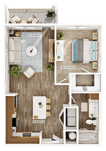 Floor plan Sabaline