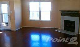 Family Room with Wood Laminate Floors