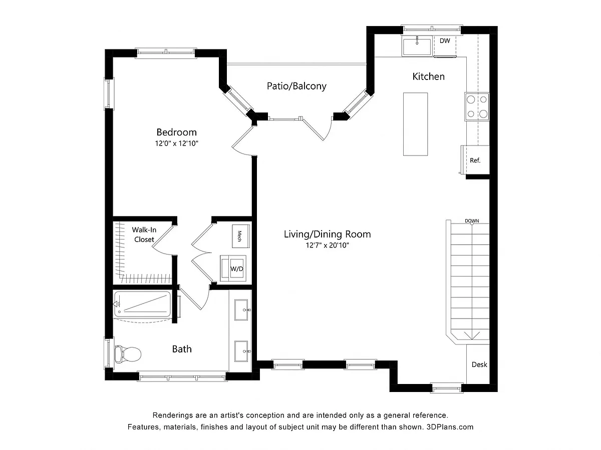 Floor plan GC3