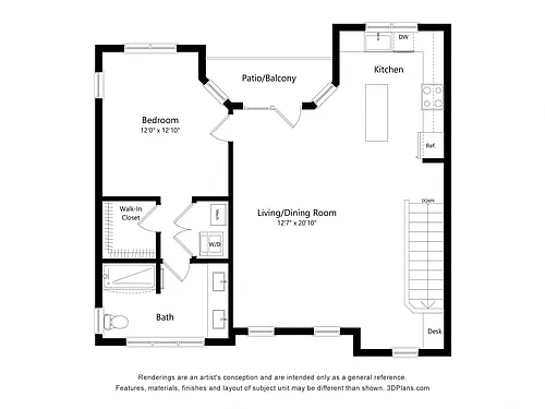 Floor plan GC3