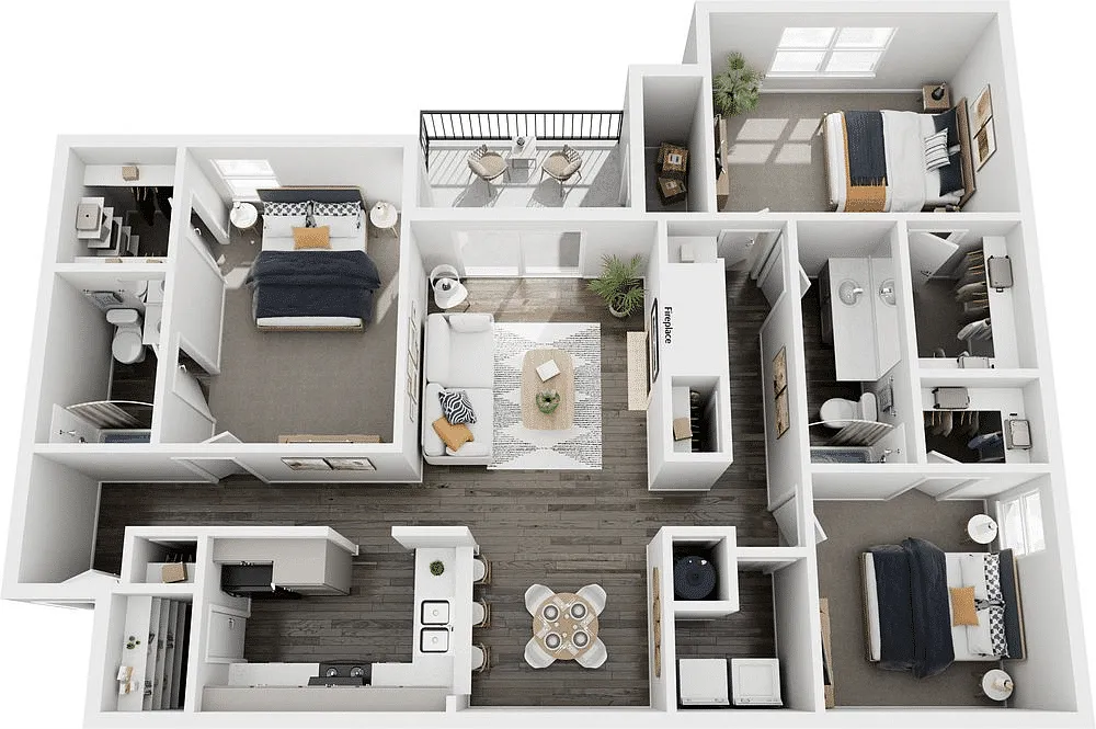 Floor plan C1