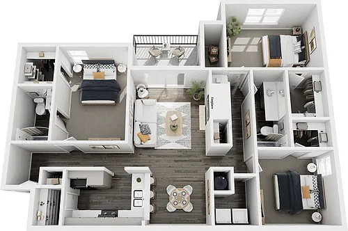 Floor plan C1R