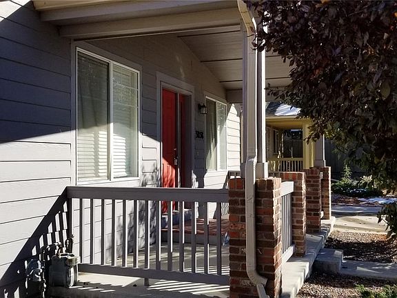 Inviting Front Porch for sitting on warm summer nights.