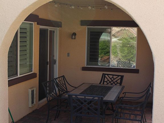 Covered dining area or second covered area