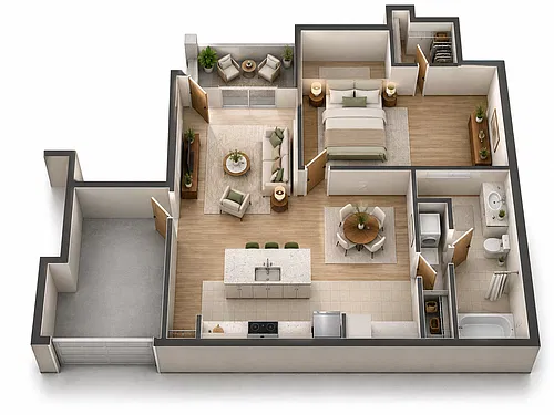 Floor plan A2G