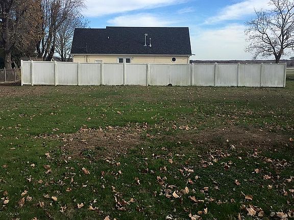 View from Rear property line