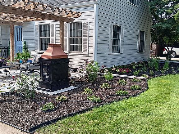 Freshly landscaped!