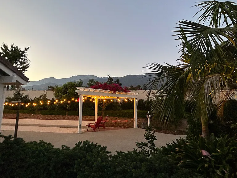 Enjoy friendly competition at the bocce ball court, beautifully lit with string lights for evening play. Perfect for fun gatherings and memorable nights under the stars.