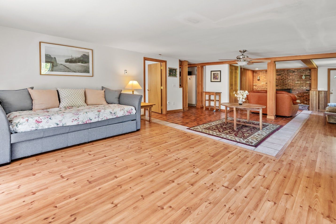 Lower level living room