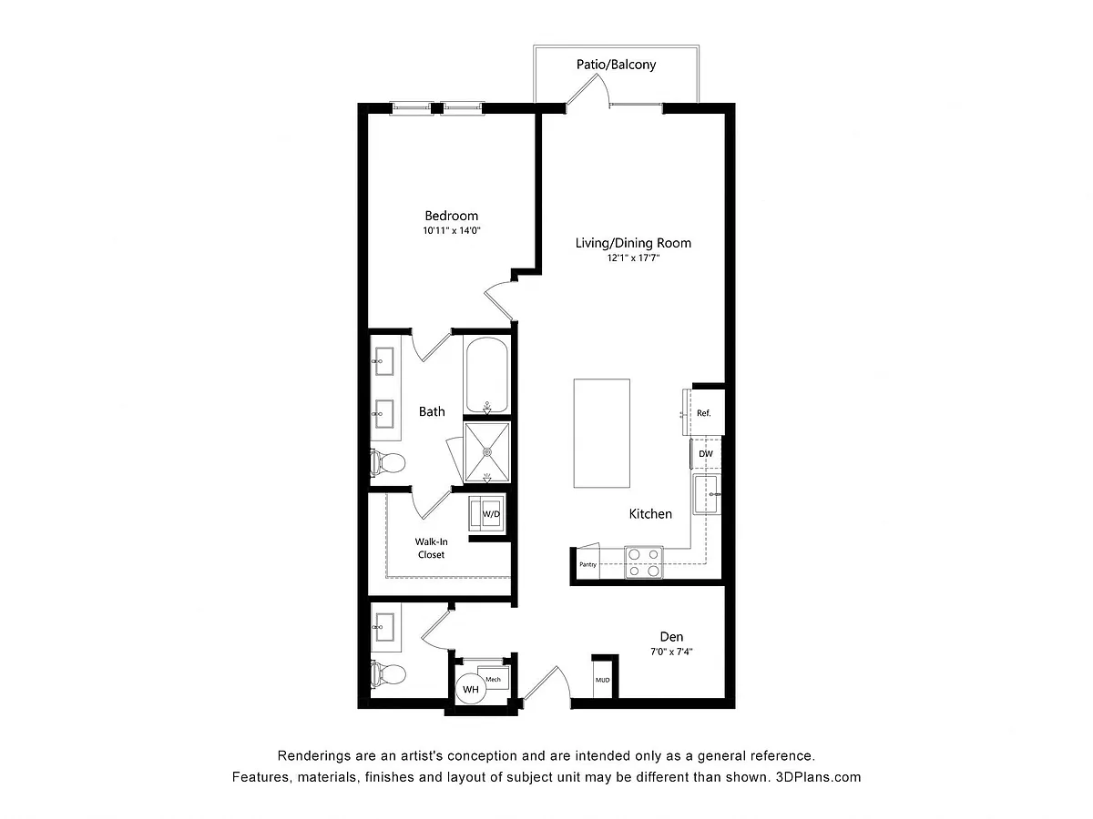 Floor plan Tenet