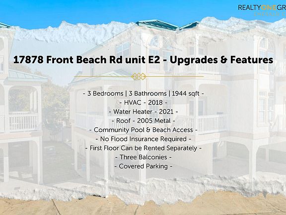 2nd image of 17878 Front Beach Rd Unit E2