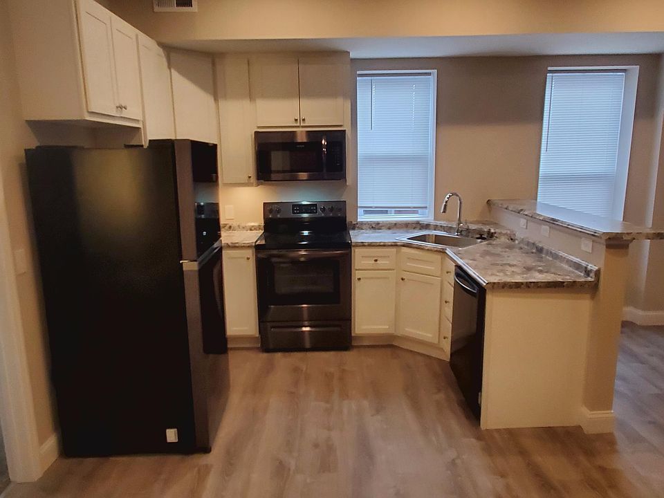 Black Stainless steel appliances