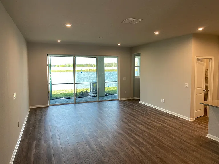 Pond view from the family room