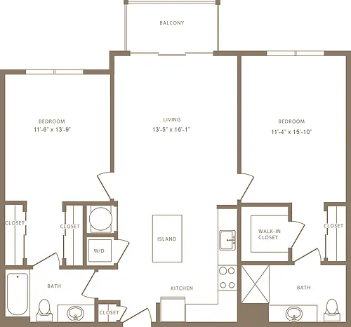 Floor plan B21