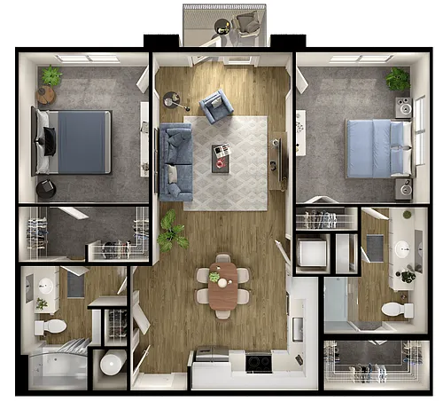 Floor plan B1