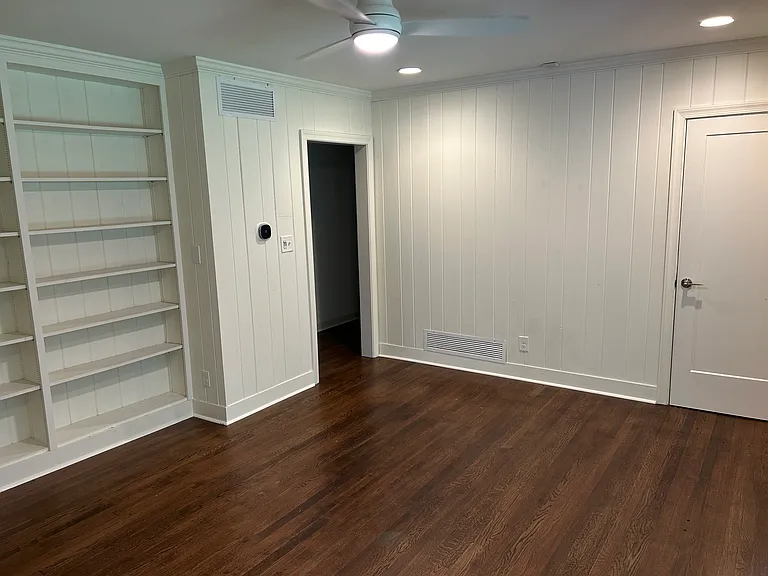 Family room off screened porch and kitchen