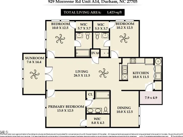 929 Morreene Rd APT A14, Durham, NC 27705