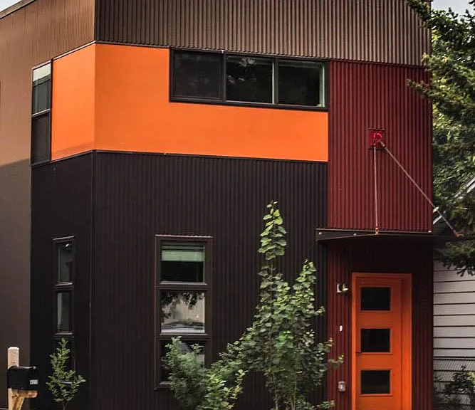 825 N. 6th just after construction was completed in 2016