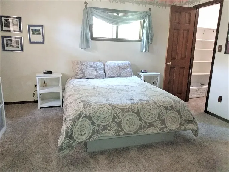 Primary Suite- Bedroom, bath and a walk-in closet