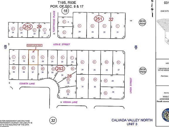 Parcel map