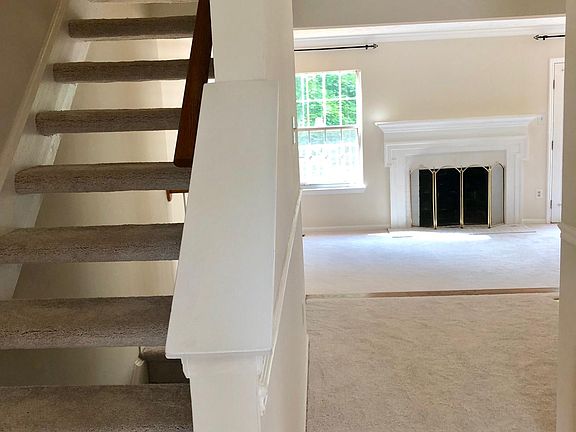 Upstairs and living room