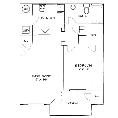 Floor plan Design 1A