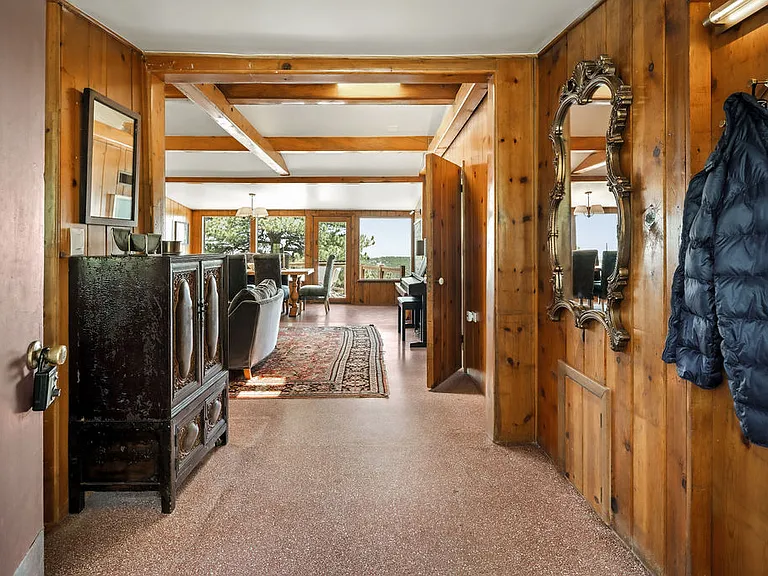Looking into main living space when you walk through the front door