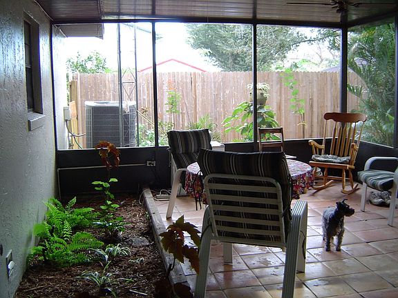 screened patio