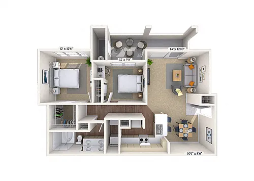Floor plan 21A
