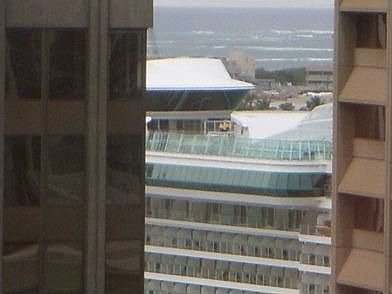 from bedroom's window