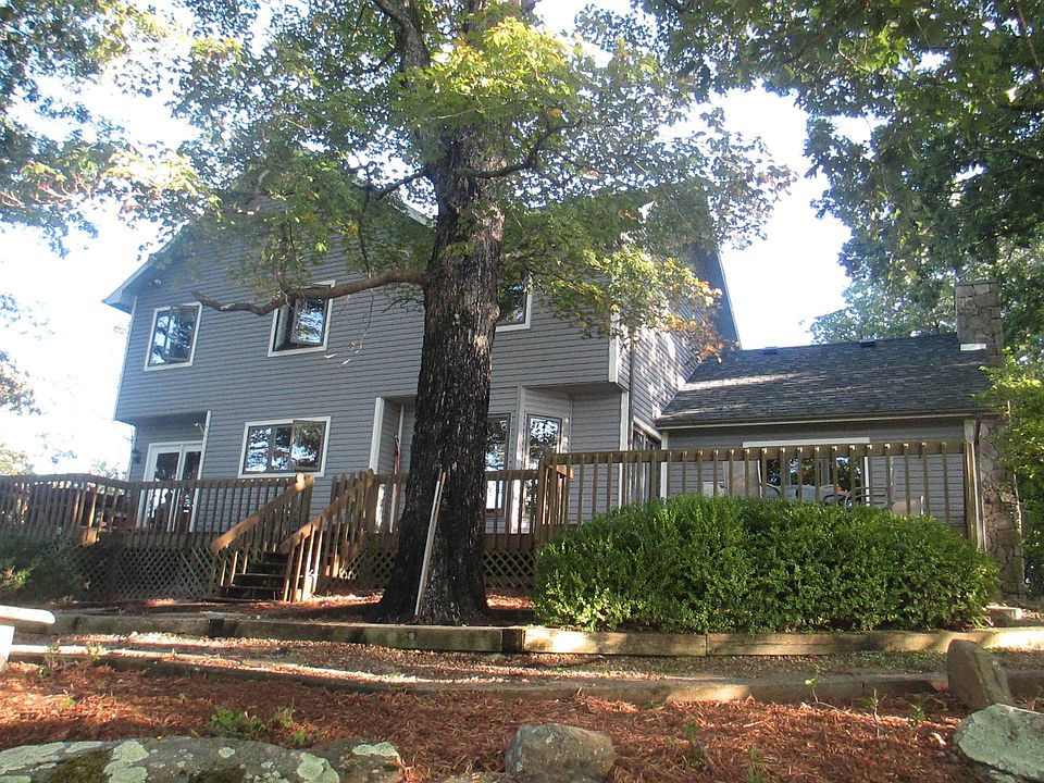 House with large deck