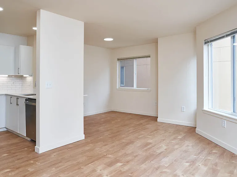 Living Room with Hard Surface Flooring