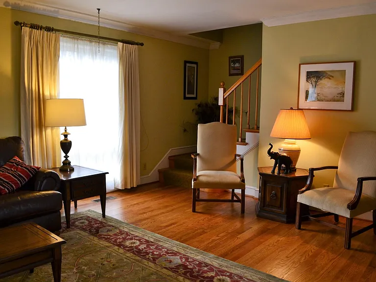 Living room toward stairs