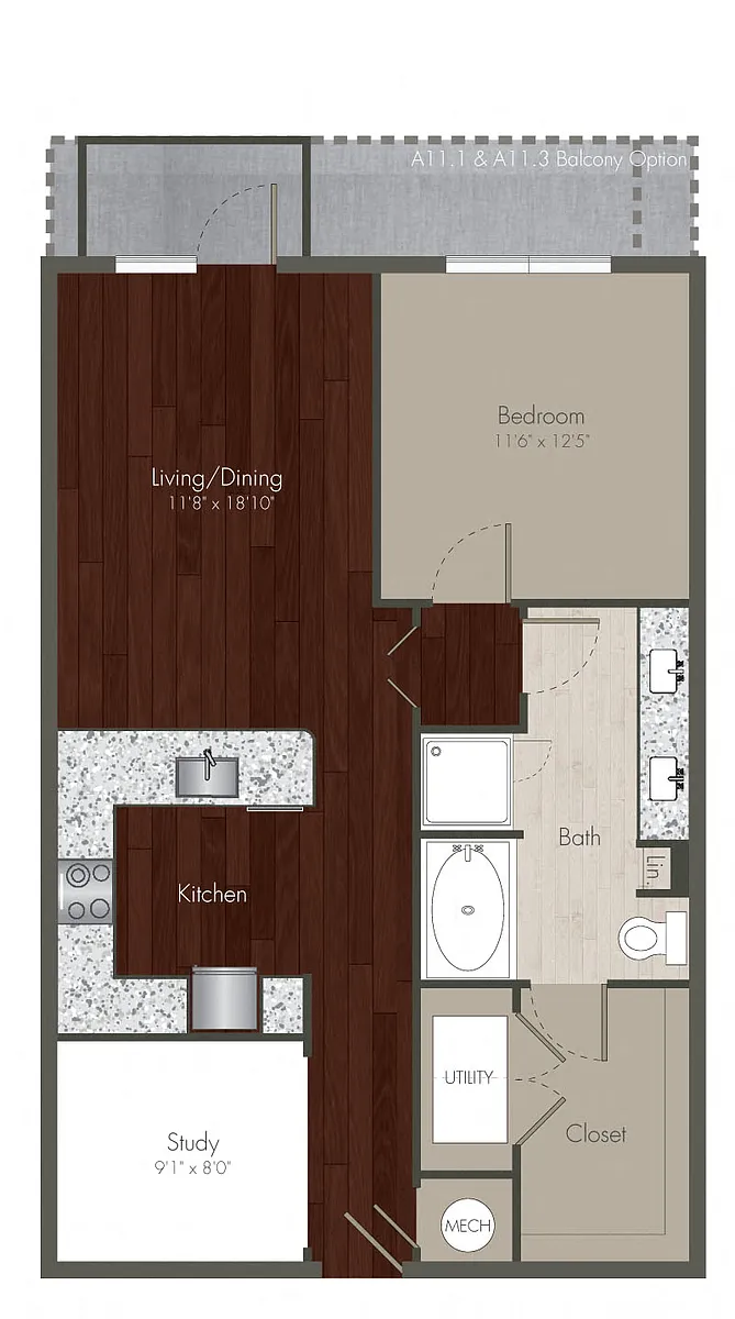 Floor plan A11