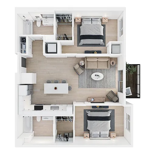 Floor plan Outfitter