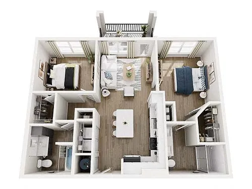 Floor plan B1