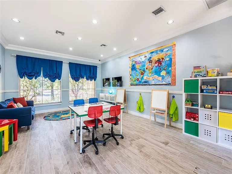 Indoor Kid's Playroom.
