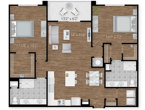 Floor plan B2