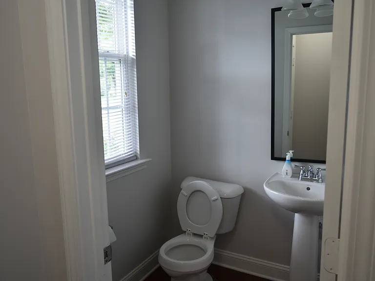 Half bath downstairs