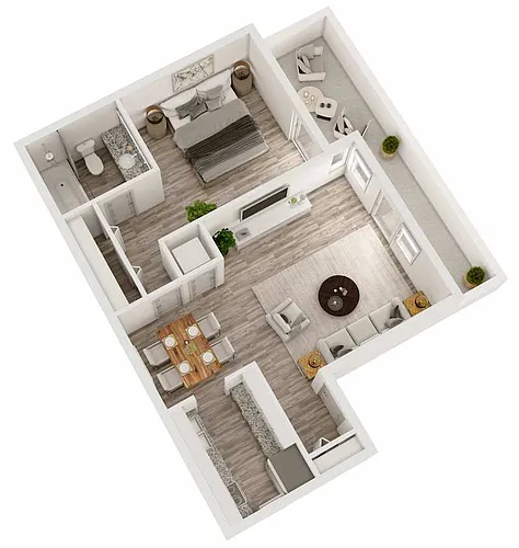 Floor plan A1R