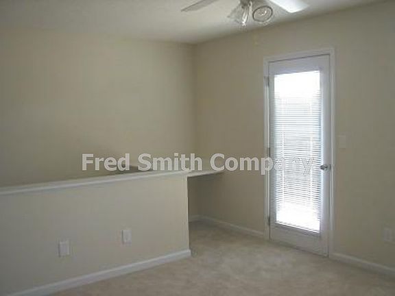 Built in computer desk