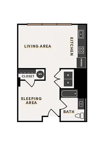 Floor plan Studio C