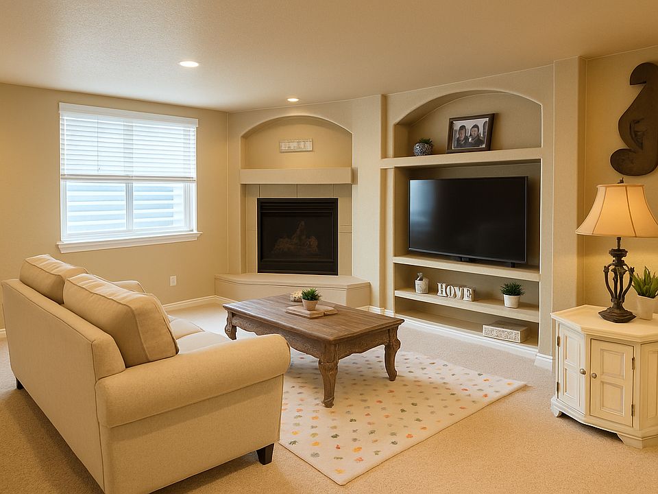 Common area with cozy fireplace