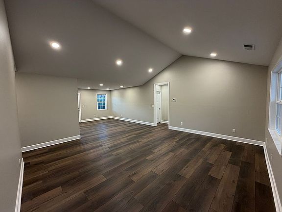 View from inside front door