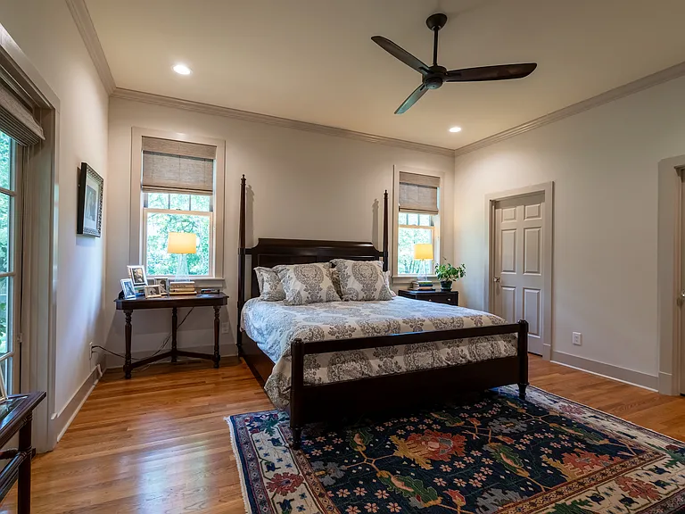 Master Suite with his and hers closets